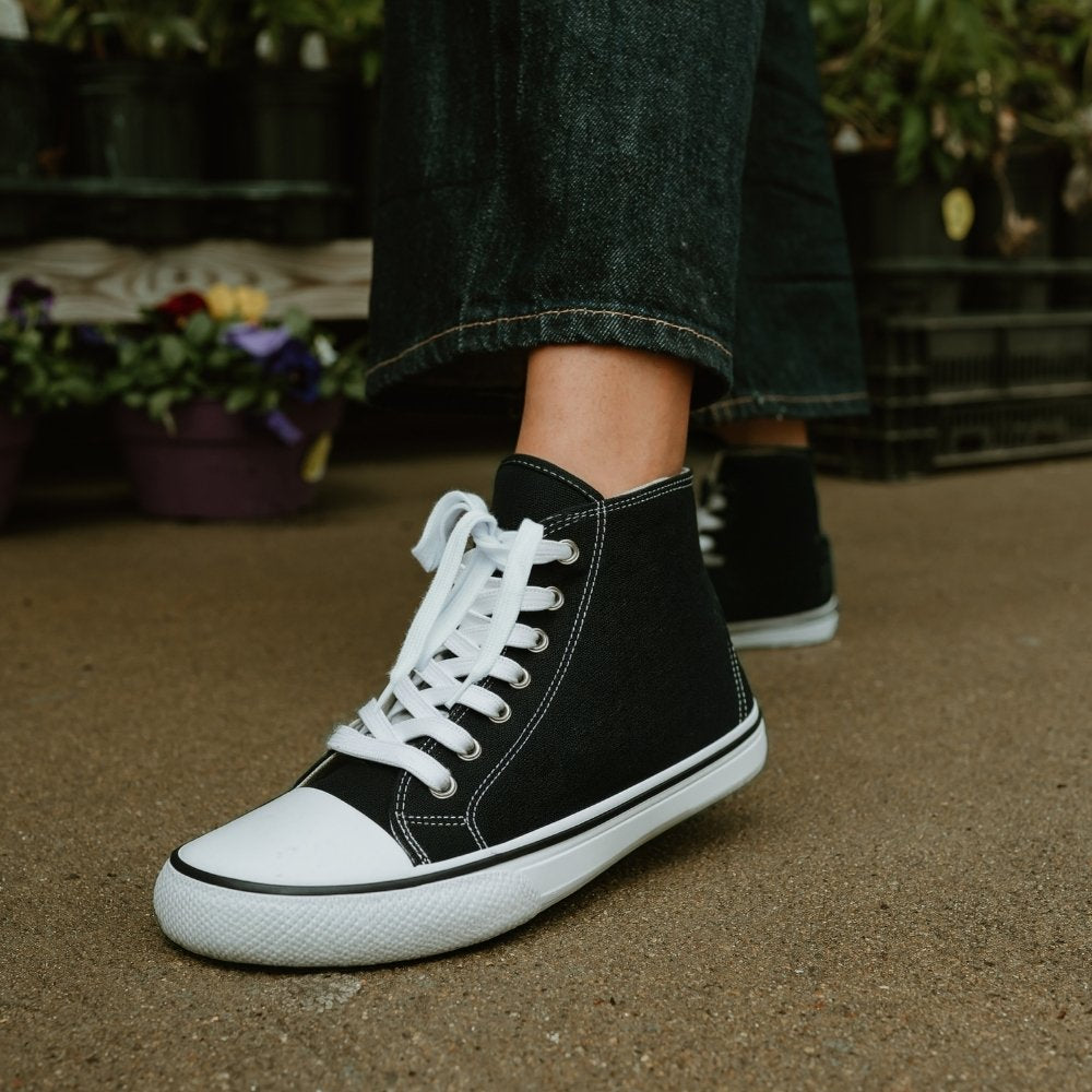 Bohempia Orik Canvas High Top Sneaker – Anya's Shop