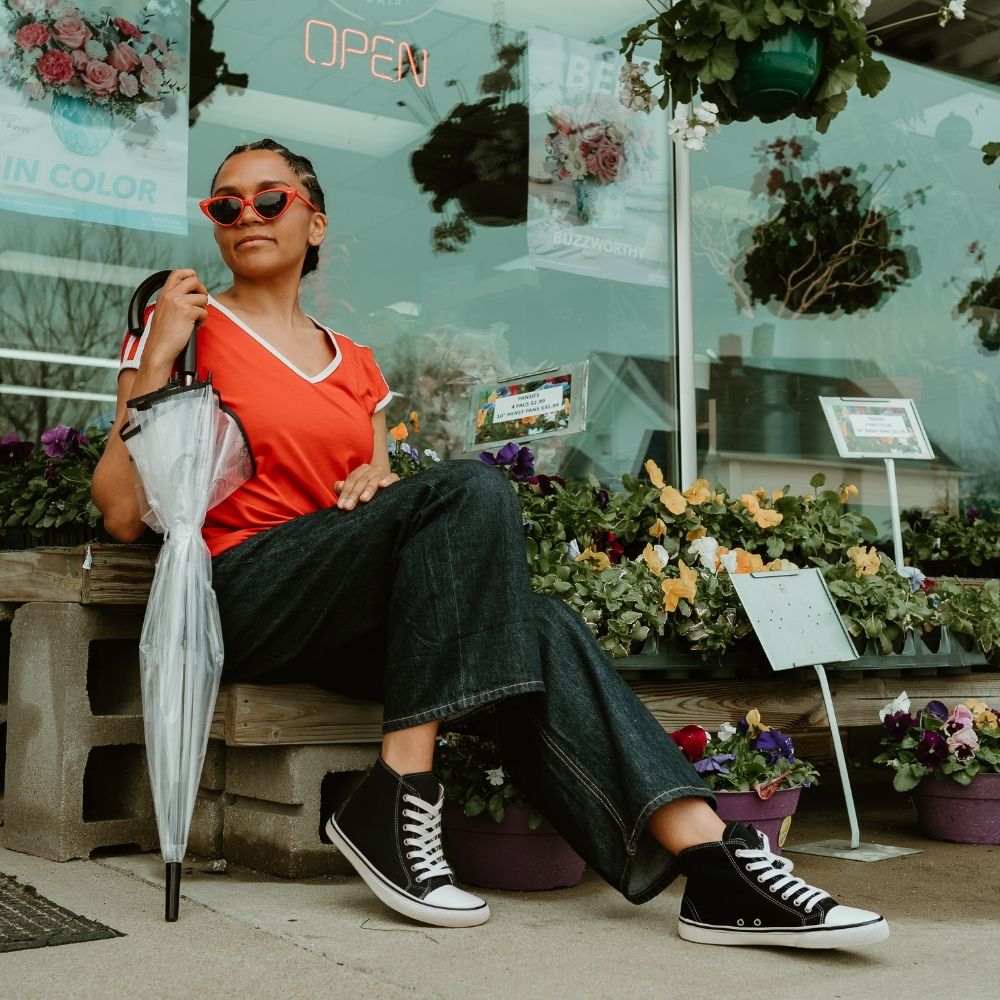 Bohempia Orik Canvas High Top Sneaker – Anya's Shop