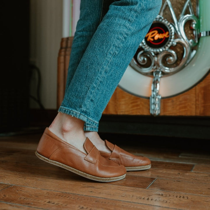 Dalia Leather Loafers - By Anya – Anya display picture 2