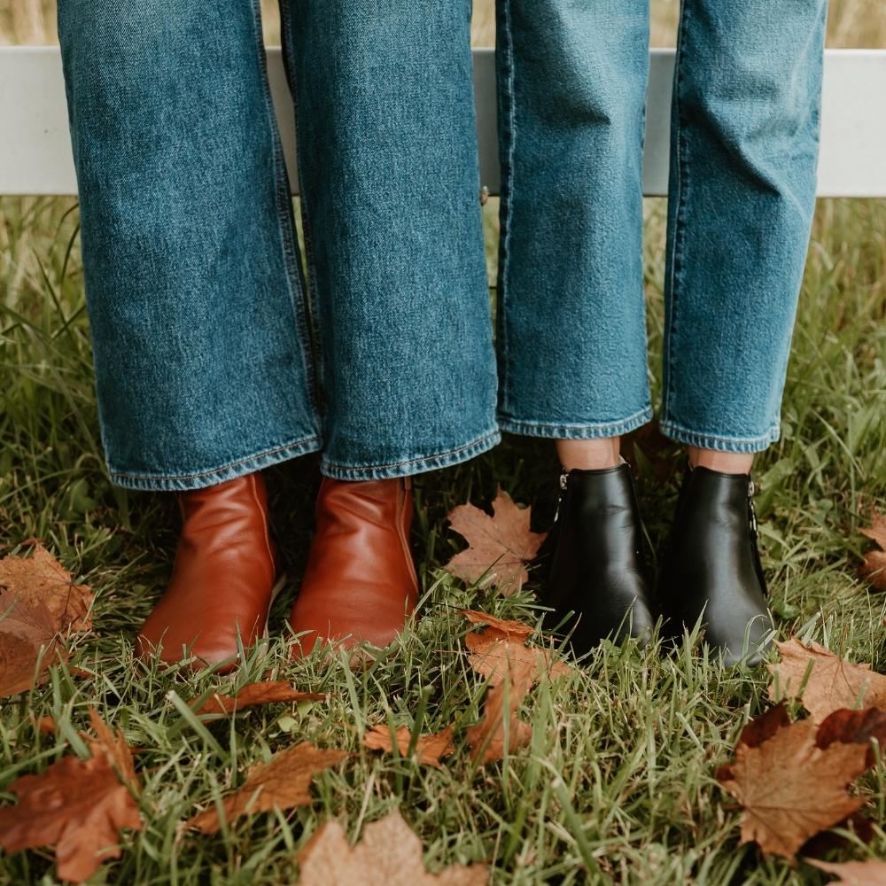 Rosa Zipper Boots - By Anya