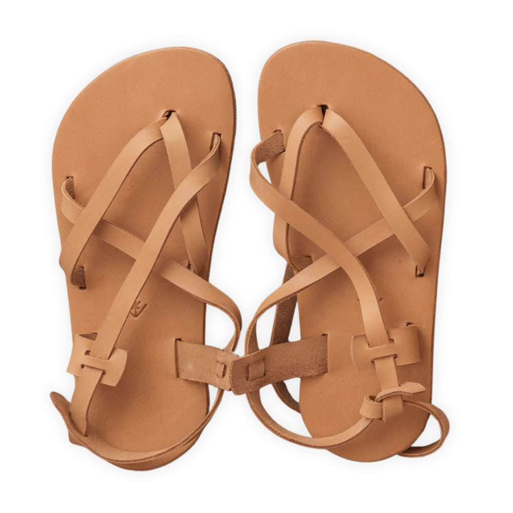 Laboo X Anya - Leather Sandals with Ankle Wrap â Anya's Shop