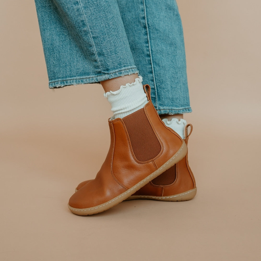 ムニョス　ミュール Mukishoes Wool Lined Leather Chelsea Boot – Anya's Shop