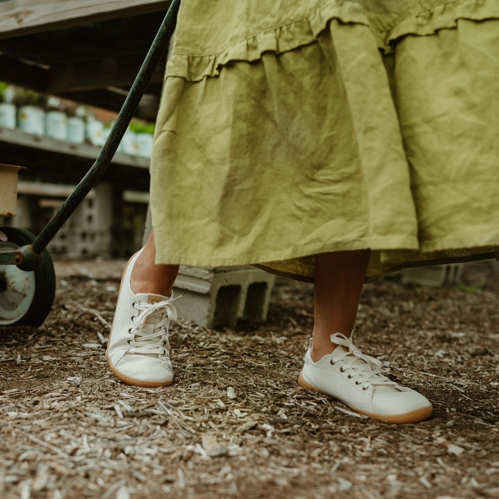 Mukishoes Sand Canvas Sneaker – Anya's Shop