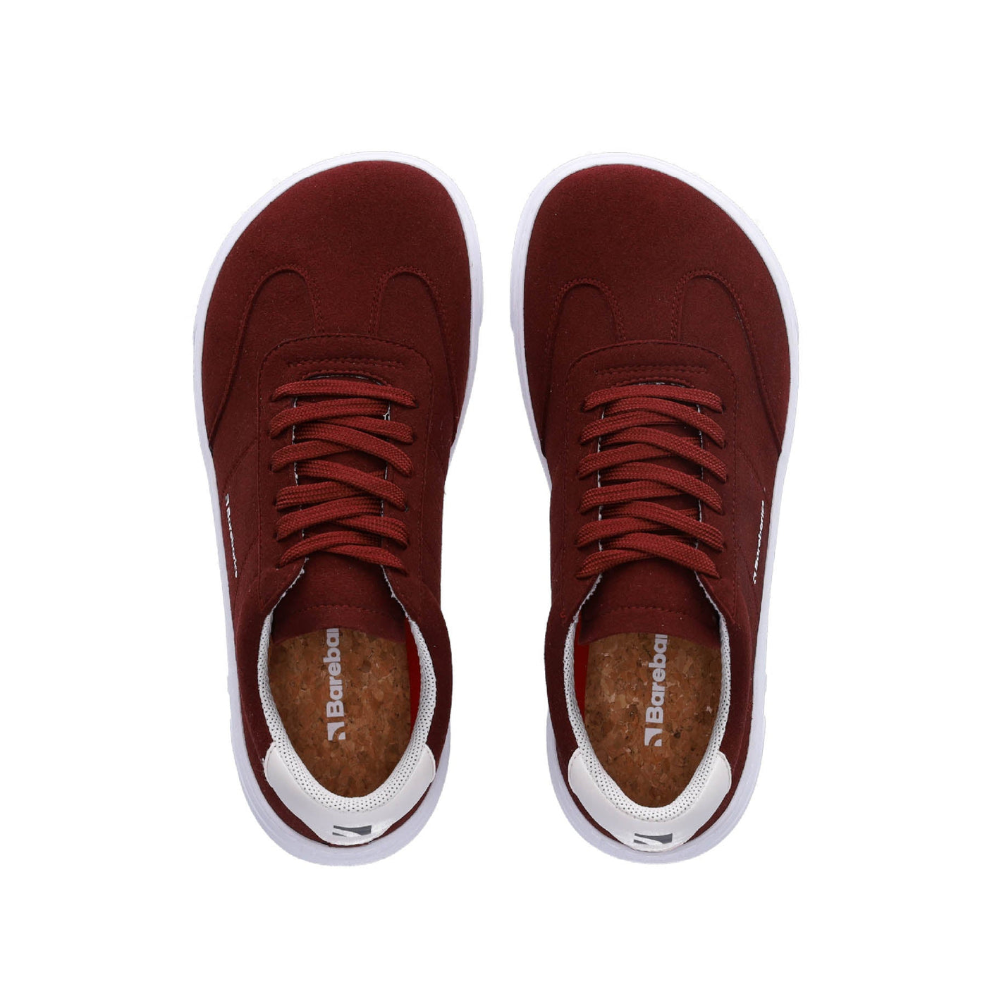 Barebarics Pulsar Sneaker - Maroon & White 39 - Like New