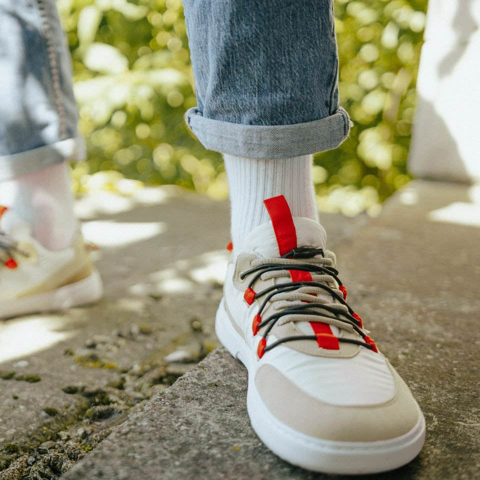 Barebarics Revive Sneaker - Beige & White 36 - Like New