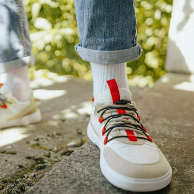 Barebarics Revive Sneaker - Beige & White 47 - Like New