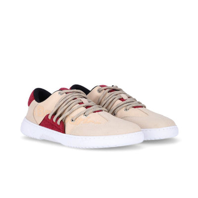 Barebarics Vibe Sneaker - Beige & Red 47 - Like New