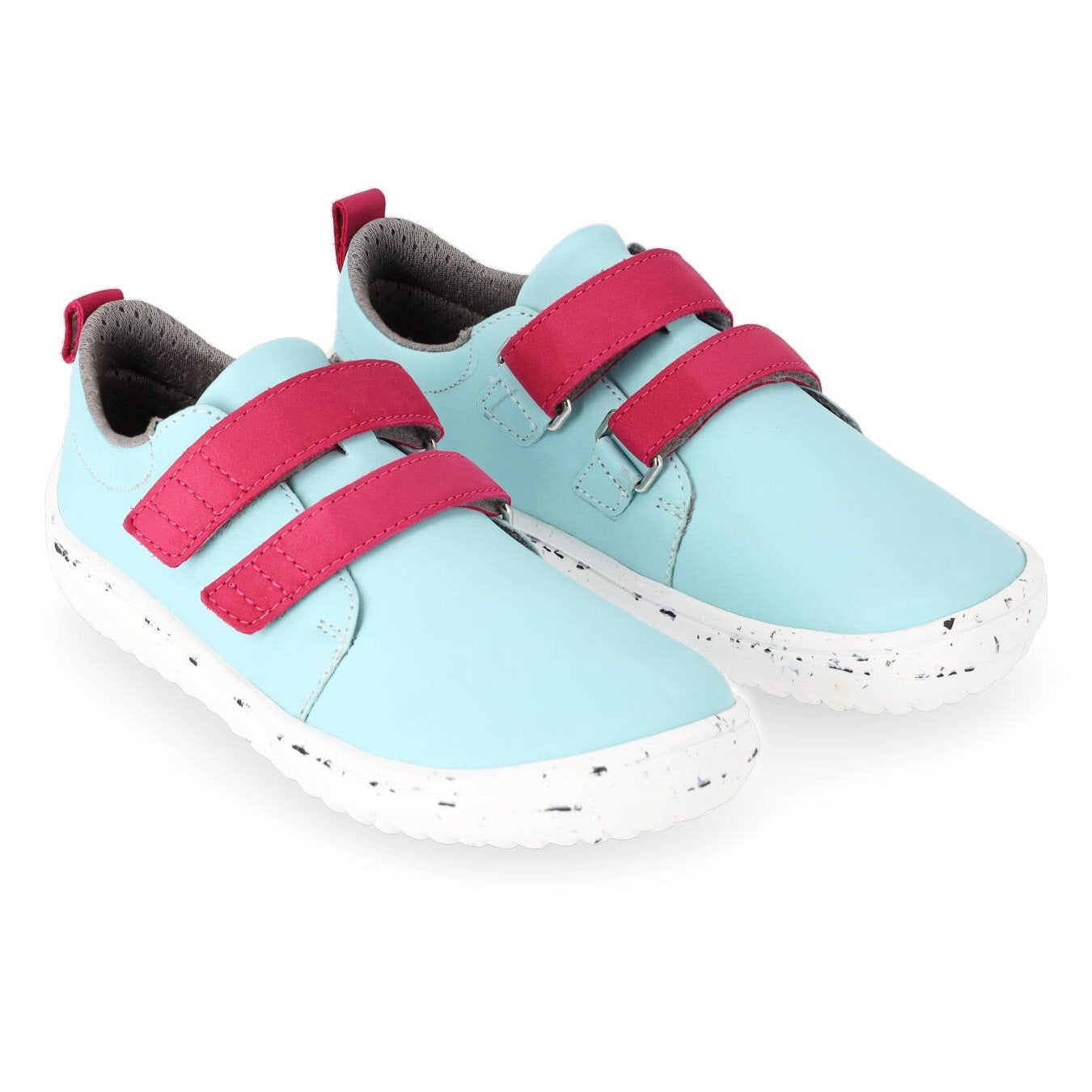 Be Lenka Jolly Kids Velcro Sneaker - Sky Blue & Pink 26 - Like New