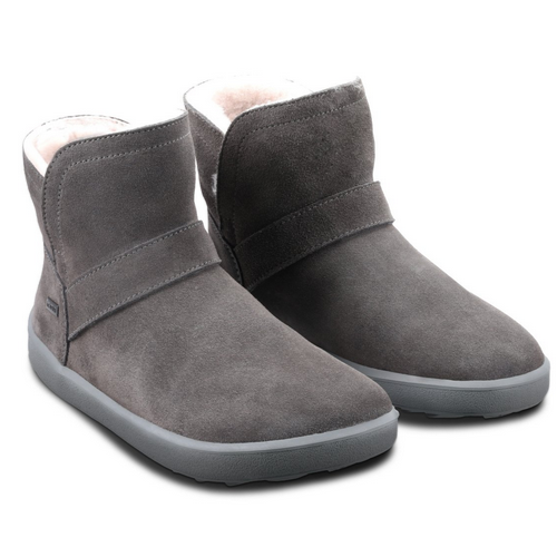 Be Lenka Polaris Sheepskin Ankle Boot Grey 36 Like New