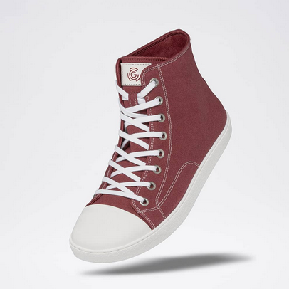 Groundies True Star Canvas Sneaker - Red 47 - Like New